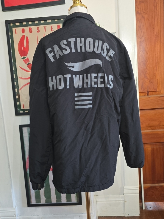 Fasthouse Other - Hot Wheels x Fasthouse Black Windbreaker Jacket Xl